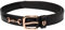 Equestro Gürtel mit Mundstück Roségold 75 cm, schwarz