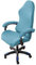 OQHAIR Ergonomico Coprisedia da gaming con bracciolo Jacquard elasticizzato Rivestimento per sedia da gioco Lavabile Coprisedia da gaming per sedia da gioco da gioco da corsa reclinabile -blu