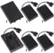 MKBKLLJY 5 Pcs 3 AA Battery Holder, USB Female Socket, 3 x 1.5V AA Battery Box Holder with Cover (Batteries are not included), ON/OFF Switch, screw,for Arduino RC LED Strip
