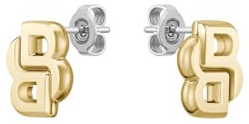 BOSS Jewelry Steckerohrringe für Damen Kollektion YCON in Gelbgold - 1580562