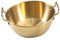Colcolo Ramen-Kochtopf, Ramen-Topf, Kleiner Edelstahl-Nudel-Kochtopf, Kimchi-Suppentopf für Induktionsherd, Outdoor, Wohnmobil, Reisen, 12CM Gold