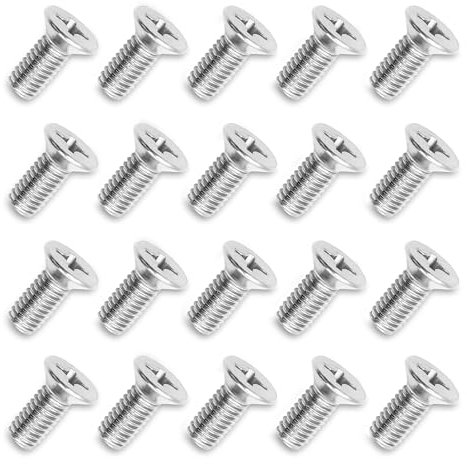 Lot de 20 vis de rotor pour disques de frein de voiture, vis à disque de frein en acier inoxydable 93600-06014-0H Rotor Screw