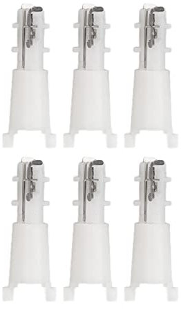 Qukaim Nasentrimmer Ersatz Accories Nasenhaartrimmer Ersatzkopf, 20 Stück, leichtes Reisezubehör für Männer, kompatibel mit Nasenhaarschneider und Trimmer, kleine Größe