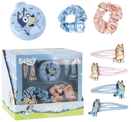 CERDÁ LIFE'S LITTLE MOMENTS Beauty-Zubehör-Set, 7-teilig, Bluey