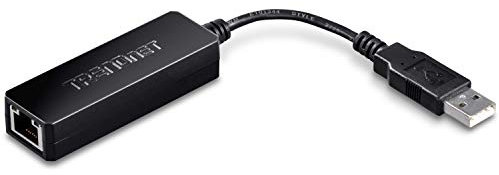 TRENDnet TU2-ET100 Adaptateur réseau Filaire USB 2.0 à 10/100 Fast Ethernet LAN pour MacBook, ChromeBook, Windows 8.1 et Versions antérieures, Linux et tablettes Android spécifiques