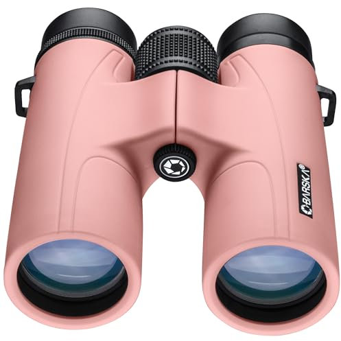 BARSKA AB12976 Crush Fernglas für Jagd, Wandern, Veranstaltungen, Sport, etc, 10 x 42 mm, Blush Pink