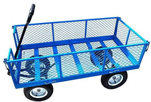 Grand Jardin en Métal Panier Sac Chariot Utilitaire Camion Lourds Brouette