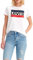 Levi's Women's The Perfect Tee- Sportswear Logo T-Shirt, Sportswear Logo White, L