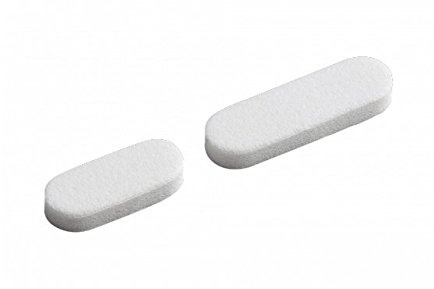 Metafranc Lärmdämpfer-Sortiment 36-teilig - selbstklebend - weiß - Effektiver Schutz sensibler Oberflächen/Möbelpuffer-Set/Anschlagdämpfer für Schranktüren & Schubladen/Gummi-Puffer / 645656