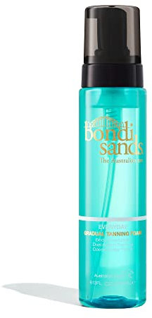 Bondi Sands Everyday Gradual Tanning Foam | Leichter Bräunungsschaum baut einen natürlichen Glanz in 1–3 Anwendungen auf, angereichert mit Aloe Vera, vegan + tierversuchsfrei, Kakaobutterduft | 270 ml