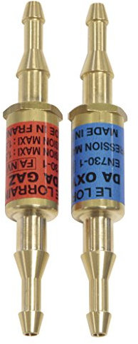 GYS - Antiretoures Pare Flamme - Lot de 2 - pour Oxygene/Acetylene