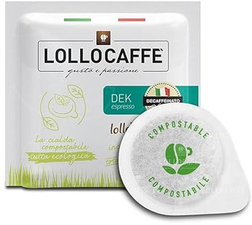 600 capsules Lollo Caffe mélange Dek décaféiné qualité 'Bar
