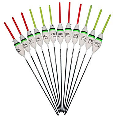 12 x Assorted Pole Floats (Pack 3)