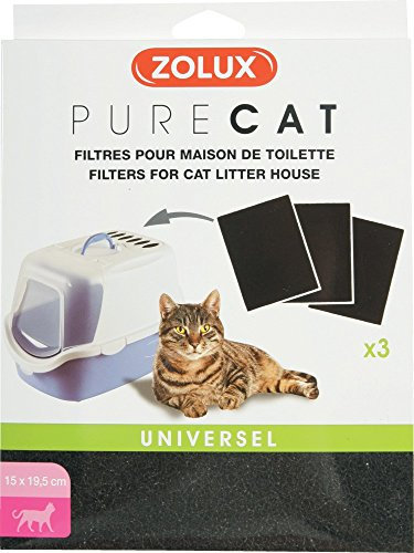 Zolux FILTRES Maison Toilette X3