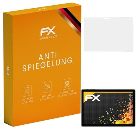atFoliX Película Protectora compatible con Microsoft Surface Pro 6 Lámina Protectora de Pantalla, antirreflejos y amortiguadores FX Protector Película (2X)