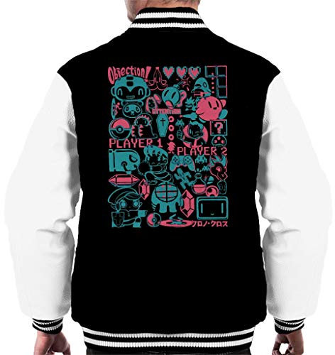 Cloud City 7 Lets Play Retro Gaming Characters Men's Varsity Jacket