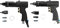 Pistola de remachadora neumática de aire remachadoras sacatuercas automática herramienta de pistola de tuerca remache (M8/M10)