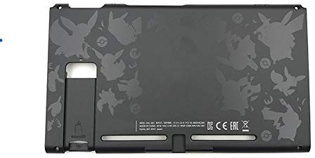 Replacement Housing Shell Back Faceplate for Nintendo Switch NS Console Cover Plate-Clear