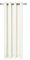 Rollmayer Vorhänge Schal mit Ösen Kollektion Vivid (Ecru 2, 135x260 cm - BxH - 2 er Pack) Blickdicht Uni einfarbig Gardinen Schal für Schlafzimmer Schal