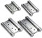 Stahlia Scharniere Edelstahl Pendeltürscharnier (1 Paar) Türscharniere 150mm Scharniere Gartentür Gartentor Scharnier Türband für Saloontür
