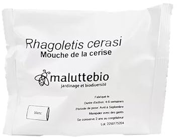 Pheromone Mouche de la Cerise - Traitement Mouche de la Cerise Jusqu’à 6 semaines - Naturel à Base de substances secrétées par Les Femelles – Compatibles avec piège à phéromones, 100% Efficace