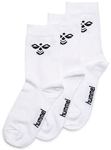 hummel Kinder Socken Sutton 3-Pack Sock 207550 White 32-36