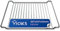 Griglia di ricambio per Whirlpool 481245819334 GRD001, griglia per forno da 448 x 340 mm, griglia in acciaio inox per forno AKL BMZH BMZ
