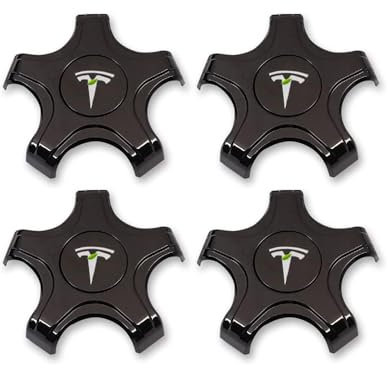 CoolKo Mittelkappen Radkappenabdeckungen Aero-Räder für 46 cm Original Standard-Felgen, kompatibel mit Tesla Model 3 2018–2023 (Nicht kompatibel mit 2024 Model 3 Highland)