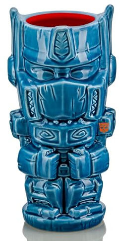 TRANSFORMERS Geeki Tikis Optimus Prime 18 Ounce Ceramic Mug