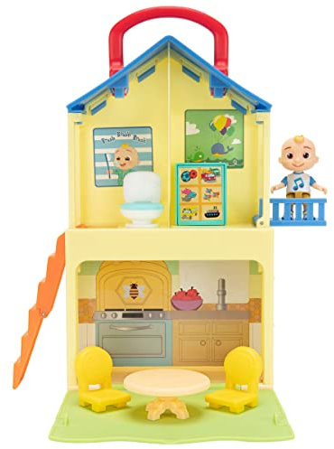 BANDAI CoComelon JWC0109 Pop N House Spielset, ab 3 Jahren, Mehrfarbig