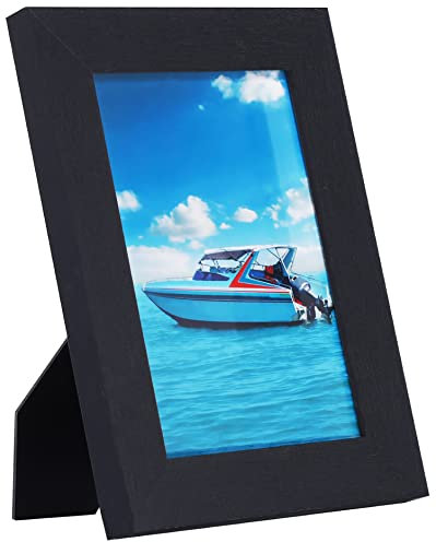 ecosa Bilderrahmen 13x18 cm | Fotorahmen | Picture Frame Photo Frame | Bilder Rahmen rechteckig quadratisch | Passepartout | Foto Rahmen | Holz Rahmen | Wandmontage | Bilderrahmen Collage