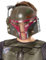 Rubie's 301357NS Book of Boba Fett Kindermaske, Jungen, wie abgebildet, Einheitsgröße Halloween
