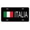 Pehede Nummernschild Italien Flagge Deko Front Nummernschild 15,2 x 30,5 cm