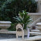 Gochoi Kleiner Mops-Geschenk für Hunde, PVC-Tier-Pflanztöpfe, für den Innen- und Außenbereich, Garten, Pflanzgefäße für Sukkulenten, niedliche, rechteckige Blumentöpfe, Dekoration, Mops