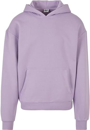 Urban Classics Ultra Heavy Hoody, Felpa con Cappuccio, Uomo, Viola (Lilac), L