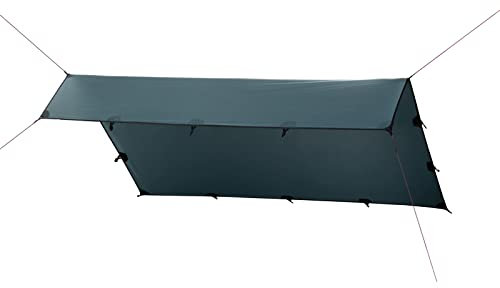 qeedo Smart Tarp Sonnensegel, Trekking Tarp, leicht, robust, schneller Aufbau (3x4m)