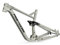 HIMALO 27,5/29er MTB-Rahmen DH Softtail Mountainbike-Federungsrahmen 150mm Federweg 15.5''/17''/18'' Aluminiumlegierung Scheibenbremsrahmen Steckachse 12x148mm Boost(Light Grey,27.5x17'')