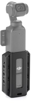 Tilta Zubehör-Montage-Expander für DJI Osmo Pocket 3 – Schwarz | Schlitz für eine Handschlaufe | bleibt sicher im Käfig | Schutz | 1/4-Zoll-20 Schraube | TA-T65-AME-B