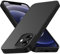 Tenphone Coque Antichoc pour iPhone 12 (6,1), Étui de Protection en Silicone TPU Souple avec Protection Caméra - Noir