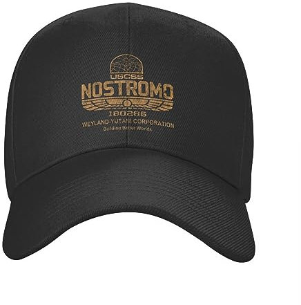 Baseball Kappe USCSS Nostromo Baseball Cap Männer Frauen Einstellbar Weyland Yutani Alien Film Papa Hut Outdoor Snapback Caps Sonnenhüte Geschenk