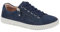 Jo & Joe Ladies Casual Comfort Real Suede Stylish Leisure Shoe with Lace and Zip Fastening Easy to Wear, Lightweight Sizes 4-8 (Navy Blue, UK Footwear Size System, Adult, Women, Numeric, Medium, 4)