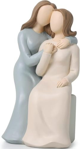 Mother & Daughter Figurine - Mum & Daughter Gifts for Mothers Day, Christmas & More