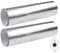 HTTYHT 2 Piezas Placa Aluminio de Protección Térmica 1mm Grosor Soporte Adhesivo Lámina de Fibra Vidrio de Aluminio Práctico Escudo Térmico 30 X 100 cm Estera de Protección Térmica Aluminizada 1000 °C