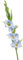Simulation Gladiolen-Blumen-Requisiten, DIY-Vasen-Dekoration, Polyurethan, Blumenkunst, Heimbüro-Dekoration, handgefertigt, Hochzeit, Geburtstag, Party, künstliche Blume (blau)