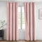 MIULEE Verdunklungsvorhänge mit Kräuselband Hellrosa Vorhänge Blickdicht 2er Set 140x260 cm Modern Gardinen Abdunkelnde Vorhänge Wohnzimmer Schlafzimmer Fenster Gardine Verdunkelung Thermovorhang