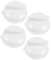 SEWOART Lot De 4 Boutons De Rechange Universels Pour Four À - En Plastique Avec Minuterie Blanc