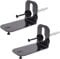 Qzanyee Life Black Wall Mount Bracket for Samsung Soundbar HW-Q60B HW-Q600B HW-B650 HW-N950 HW-S40T HW-S41T HW-S60T HW-T400 HW-T420 HW-T450 HW-T50M/ZA HW-T550 HW-Q910B HW-Q930B Mounting Brackets