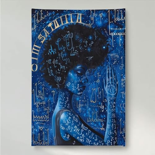 5D Diamond Painting Adultos, DIY Pintura Diamante Mujer Azul, Diamond Painting Kit Completo Niños, Manualidades Adultos pintura de diamante Para Decor De Pared, Regalos Para Mujeres PjY4740 1-J