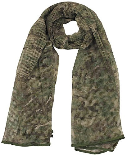 MFH Netzschal Tarnschal 190 x 90 cm Schal Halstuch Kopftuch Tarnschal Camouflage (Operation-camo)