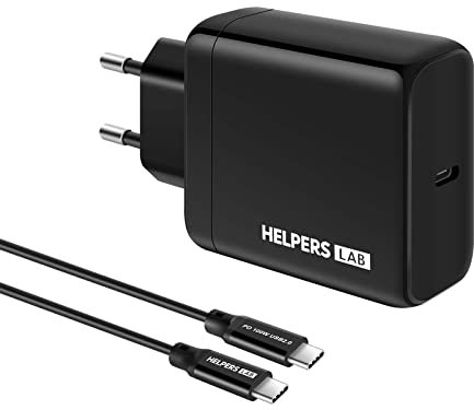 GaN 65W USB C Ladegerät Netzteil mit PD PPS für HP Spectre Envy X360 MacBook Pro/Air iPhone S23 Ultra, S23+, S23 usw, Thinkpad und Anderen Laptops Tablette Typ C Charger